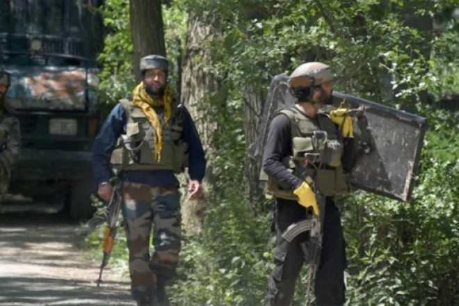  Unmanned operation was launched in Gasoo, Pulwama