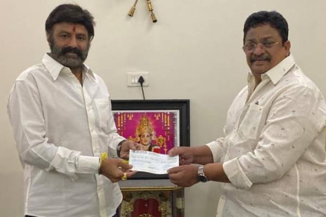 NBK has announced his donation of Rs 1 Crore 25 Lakhs