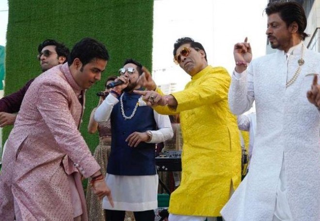 Bollywood Big Celebrities @ Akash Ambanis Wedding