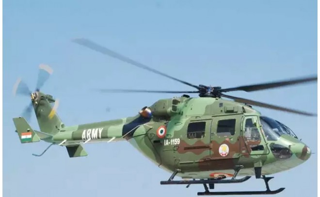 HAL delivers first three Dhruv helicopters to Indian Army