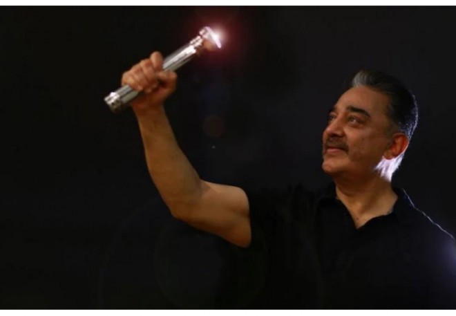 Kamal Haasan gets battery torch as party symbol