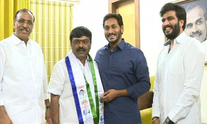 Another TDP leader joins YSRCP