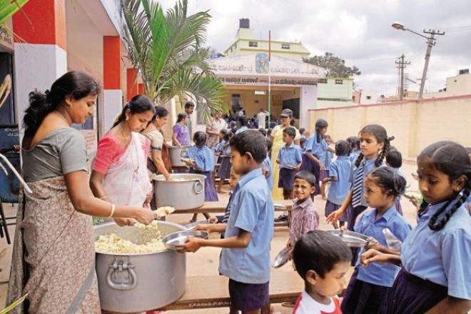 Eggs supplied to anganwadi schools were found at a private hotel 