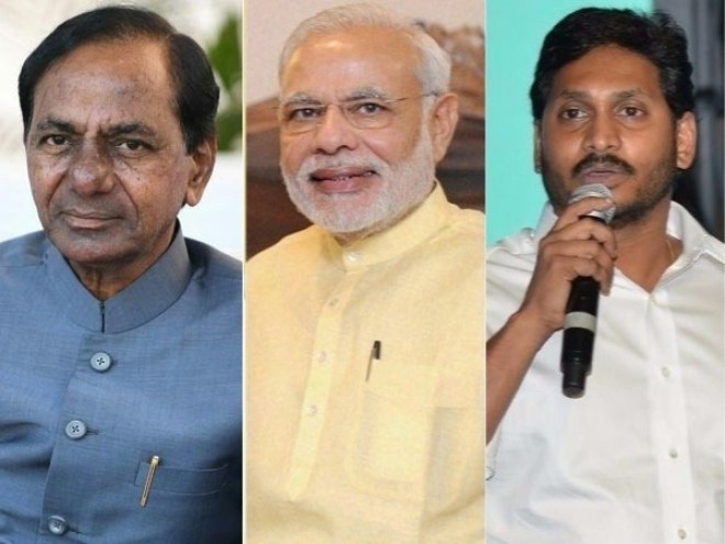 Jagan and KCR to attend  Modis oath-taking ceremony