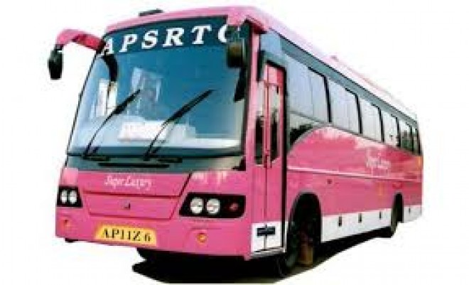 APSRTC busses for Covid-19 testing process