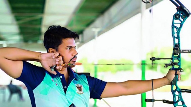 Archer Roy targets Olympic medal
