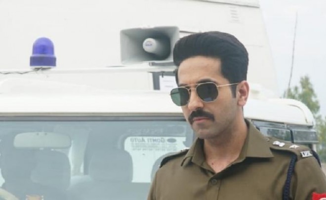 The first look of Ayushmann Khurrana as a cop in Anubhav Sinha’s new film released