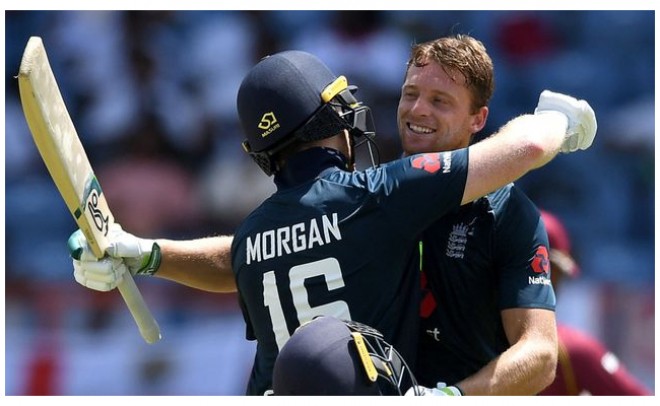 Jos Buttler's 150 leads England to victory and 2-1 series lead