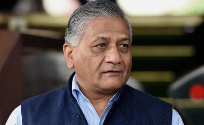   VK Singh:Tie them to jets so they can count the casualties