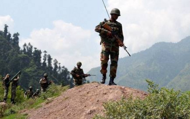 Three army jawans injured in a terrorist attack