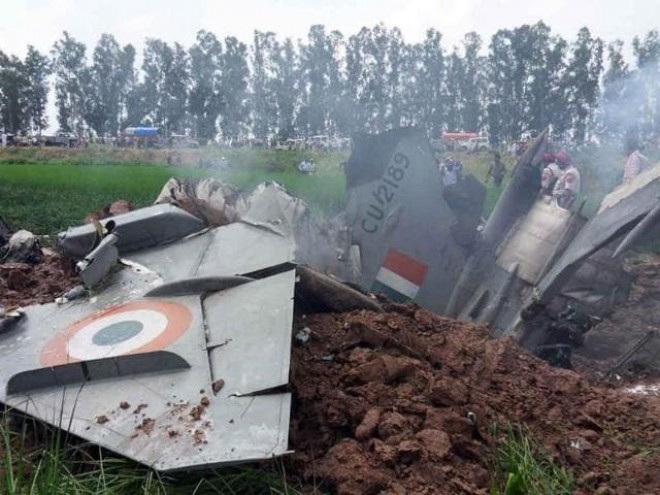 Indian Air Force MiG-21 aircraft Crash