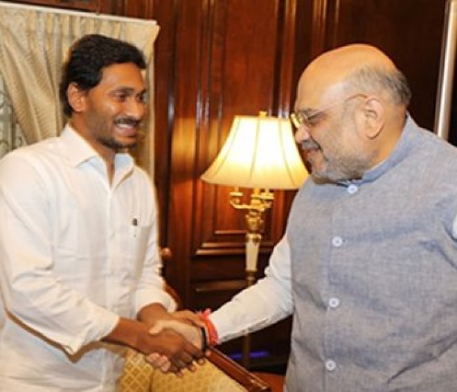 Jagan Meets Amit Shah.. Leads to numerous speculations.