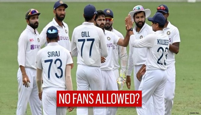 India Vs England for last three T20Is, spectators will be not allowed.