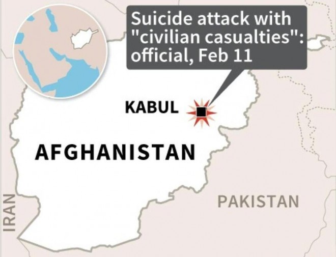 At least 5 killed in suicide attack