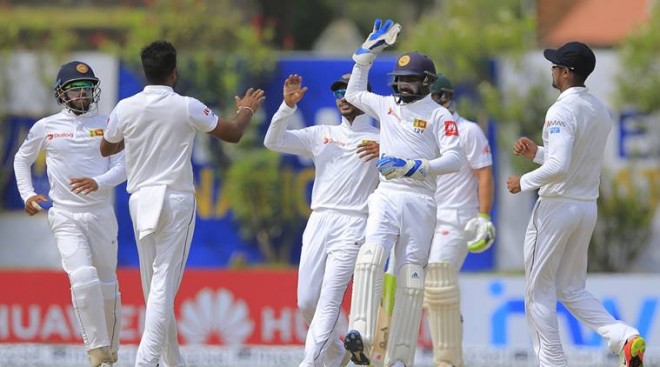 Sri Lanka ahead after first day
