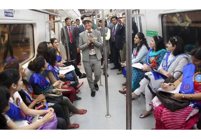 Breaking: Free rides for women in Delhi Metro