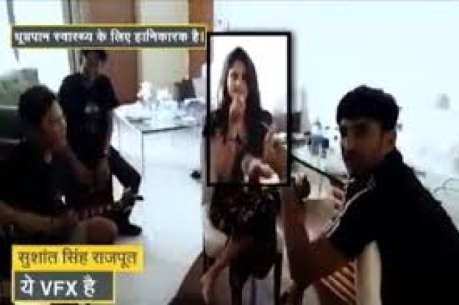 Rheas video with Sushant goes viral