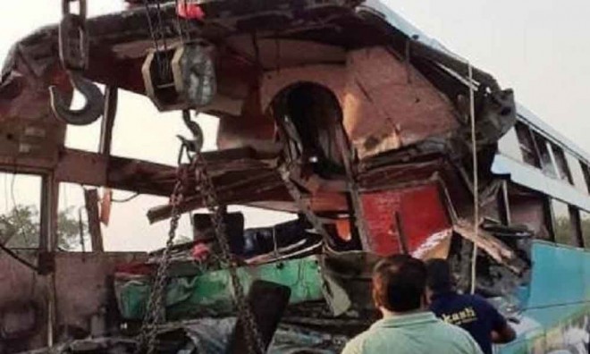 Noida: 8 killed while 30 injured in accident