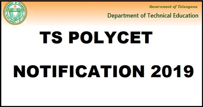 TS Polycet 2019 notification released - Check here